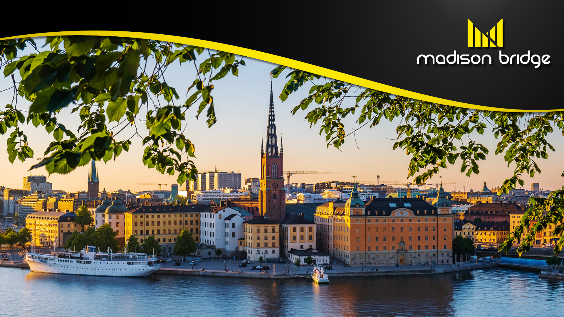 View of Stockholm to illustrate Sweden's tech landscape.